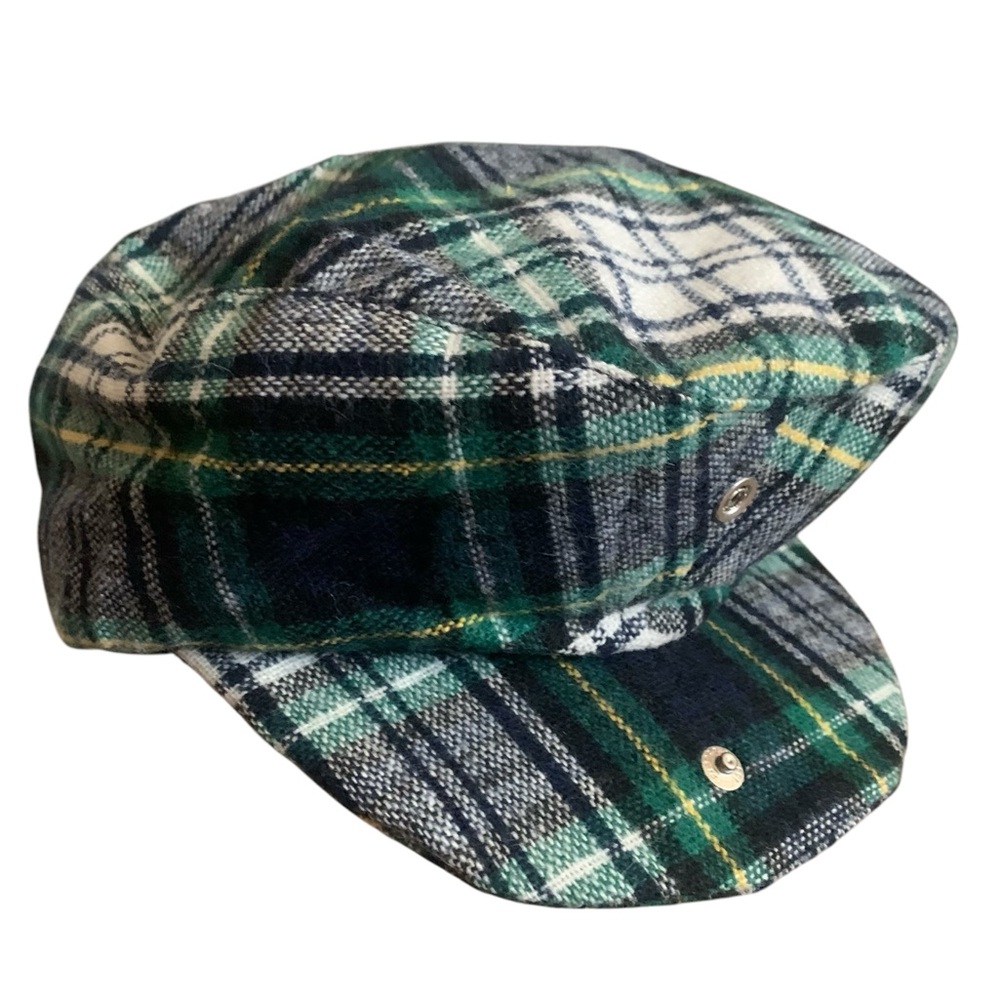 Aaardvark’s Odd Ark Plaid Vintage Newsboy Cap